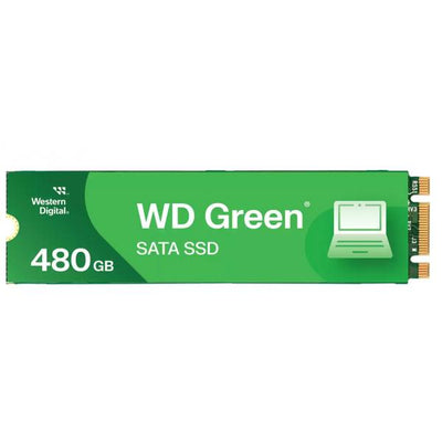WESTERN DIGITAL SSD GREEN 480GB M.2 SATA III 6GBS [WDS480G3G0B]