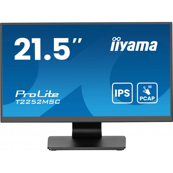 Iiyama ProLite 22 inch Touch - Full HD IPS Monitor - 1920x1080 [T2252MSC-B2AG]