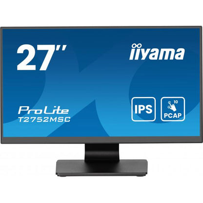 iiyama ProLite T2752MSC-B1AG Monitor PC 68,6 cm (27") 1920 x 1080 Pixel Full HD LED Touch screen Nero [T2752MSC-B1AG]