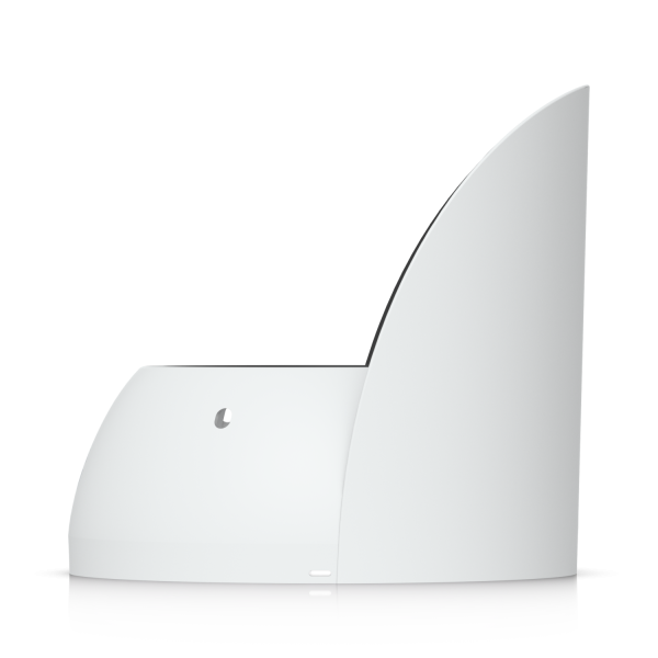 Ubiquiti - Dome camera accessory for optimal image quality and protection from the elements when installed outdoors on a wall or pole. White [UACC-Dome-WS-W]