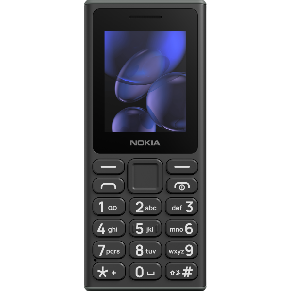 NOKIA CELLULARE 105 2024 2G DS BLACK [SP01Z07Z2076Y]
