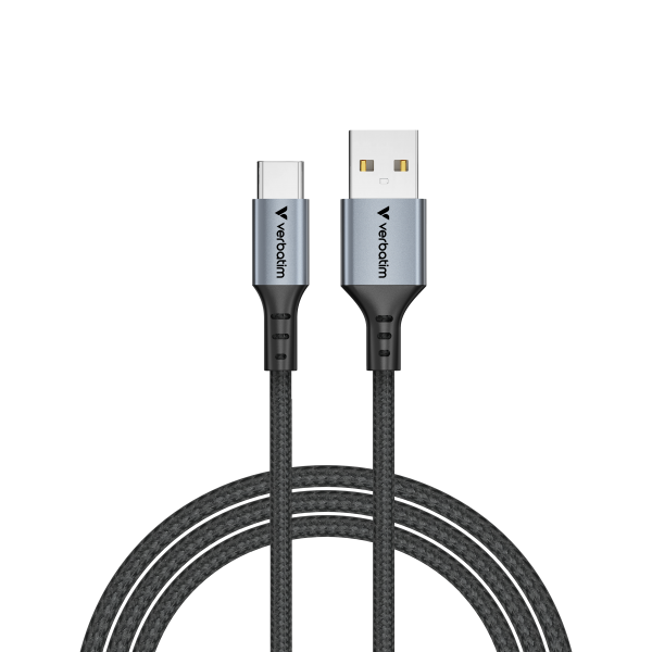 VERBATIM CAVO SYNC CHARGE USB-A TO USB-C 18W 120 CM [31843]