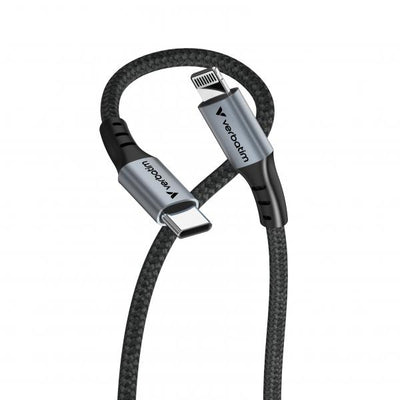 VERBATIM CAVO SYNC CHARGE CABLE USB-C TO LIGHTNING 120 CM [31844]