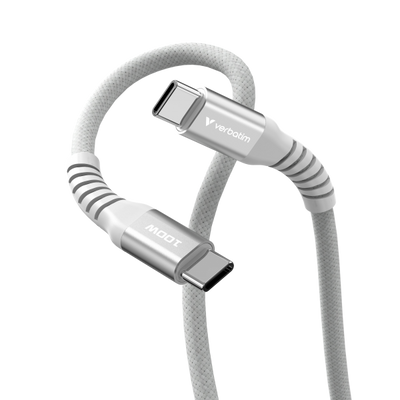 VERBATIM CAVO MAGNETICO SYNC CHARGE USB C TO USB C 100W MAGNETIC 120 CM GRIGIO [31854]