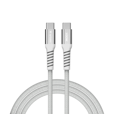 VERBATIM CAVO MAGNETICO SYNC CHARGE USB C TO USB C 100W MAGNETIC 120 CM GRIGIO [31854]
