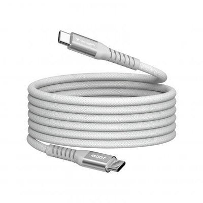 VERBATIM CAVO MAGNETICO SYNC CHARGE USB C TO USB C 100W MAGNETIC 120 CM GRIGIO [31854]