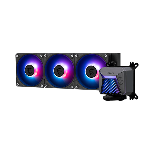 MSI DISSIPATORE MAG CORELIQUID, 3 X ARGB GEN2 FAN, ARGB GEN2 BLOCK, 36M [MAG C A15 360]