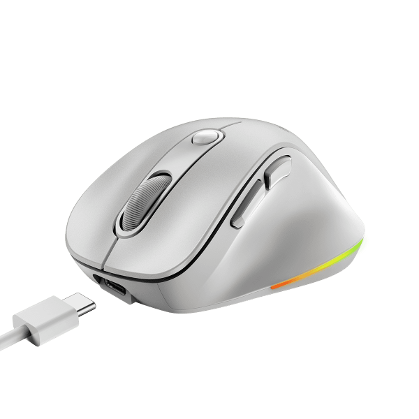GENIUS MOUSE WIR. ERGO 9000S PRO MINI RGB BT DUO WIRELESS (BT +2.4Ghz) PEAR [31030039400]