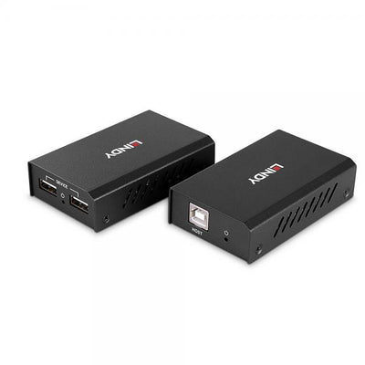 Lindy 43408 moltiplicatore AV Trasmettitore e ricevitore AV Nero [LINDY43408]