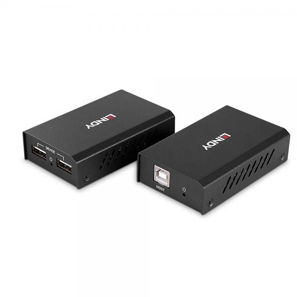 Lindy 43408 moltiplicatore AV Trasmettitore e ricevitore AV Nero [LINDY43408]