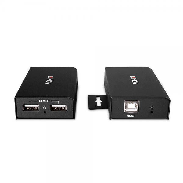 Lindy 43408 moltiplicatore AV Trasmettitore e ricevitore AV Nero [LINDY43408]
