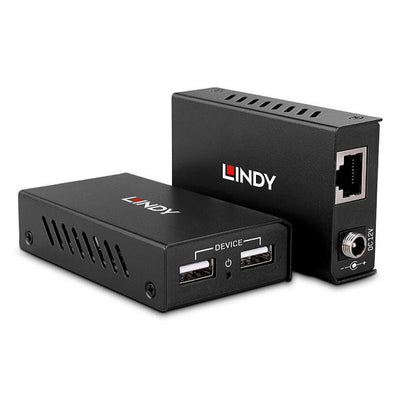Lindy 43408 moltiplicatore AV Trasmettitore e ricevitore AV Nero [LINDY43408]