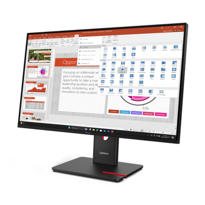 LENOVO MONITOR 27 LED IPS 16:9 FHD 6 MS 350 CDM, PIVOT, HDMI, MULTIMEDIALE T27-40 [64A5MAT6EU]