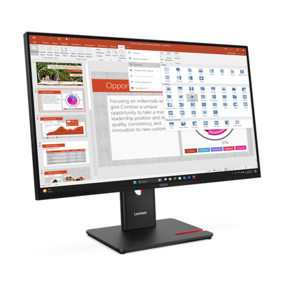 LENOVO MONITOR 27 LED IPS 16:9 FHD 6 MS 350 CDM, PIVOT, HDMI, MULTIMEDIALE T27-40 [64A5MAT6EU]
