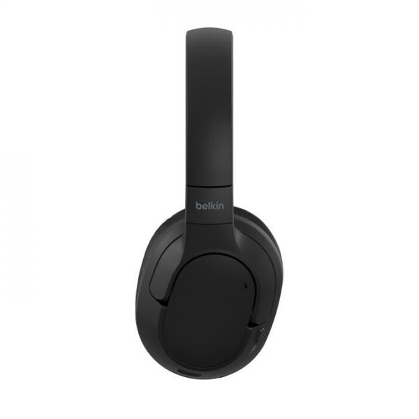 Belkin AUD009HQBK cuffia e auricolare Wireless A Padiglione Musica e Chiamate USB tipo-C Bluetooth Nero [AUD009HQBK]