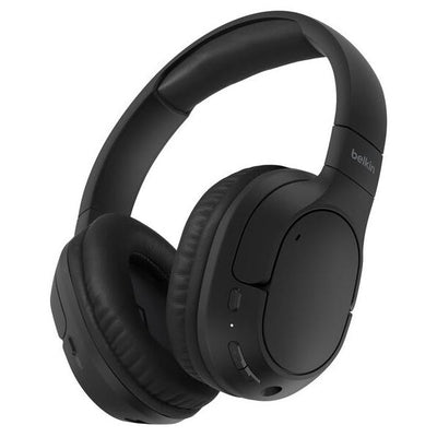 Belkin AUD009HQBK cuffia e auricolare Wireless A Padiglione Musica e Chiamate USB tipo-C Bluetooth Nero [AUD009HQBK]