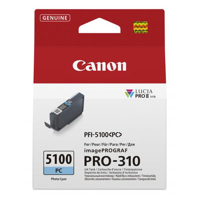 Canon PFI-5100 PC cartuccia d'inchiostro 1 pz Originale Ciano per foto [6956C001]