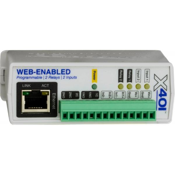 2N External IP Relay - 2 output, 2 input, HTTPS support, POE [9137413E]