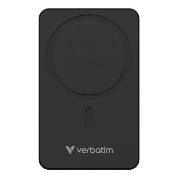 VERBATIM POWER BANK CHARGENGO ESSENTIALS MAGNETIC WIRELESS 5000MAH BLACK [32225]