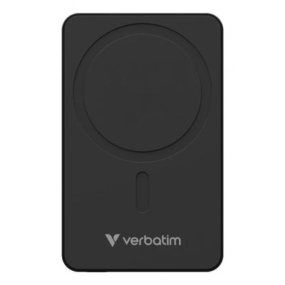 VERBATIM POWER BANK CHARGENGO ESSENTIALS MAGNETIC WIRELESS 5000MAH BLACK [32225]