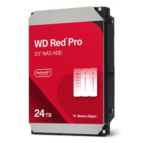 Western Digital Red Pro WD241KFGX disco rigido interno 24 TB 7200 Giri/min 3.5" SATA [WD241KFGX]