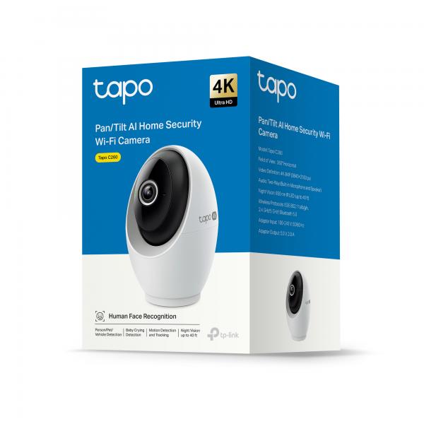 CAMERA PAN/TILT AI HOME SECURITY 4K [TAPOC260]