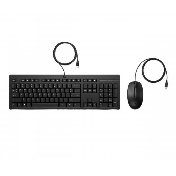 Hp 225 Wired Keyboard and Mouse Set - QWERTY [AX2Y7AA#ABB]