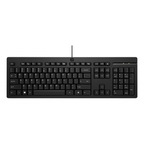 Hp 125 Wired Keyboard (AY2Y7AA) - QWERTY [AY2Y7AA#ABB]