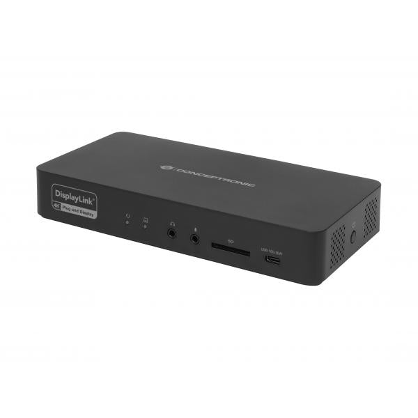 Conceptronic 17-in-1 DisplayLink Docking Station USB 3.2 Gen 2 [DONN31B]