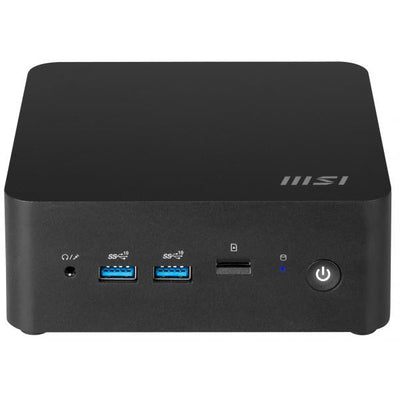 MSI CUBI NUC 1MG-237BEU barebone per PC/stazione di lavoro 0.84L sized PC Nero 150U Intel SoC [CUBINUC1MG-237BEU]