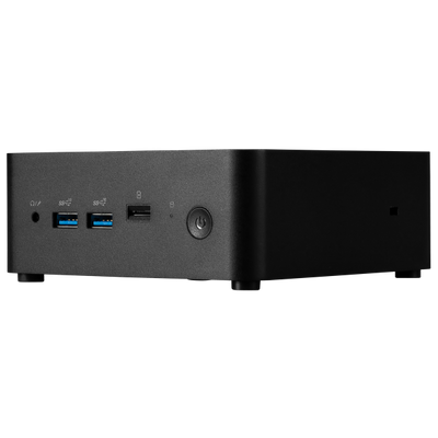 MSI CUBI NUC 1MG-238BEU barebone per PC/stazione di lavoro 0.84L sized PC Nero 120U Intel SoC [CUBINUC1MG-238BEU]
