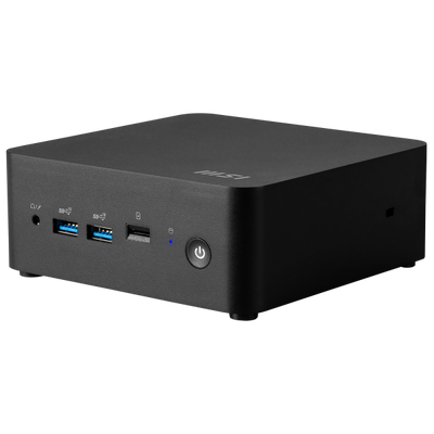 MSI CUBI NUC 1MG-238BEU barebone per PC/stazione di lavoro 0.84L sized PC Nero 120U Intel SoC [CUBINUC1MG-238BEU]