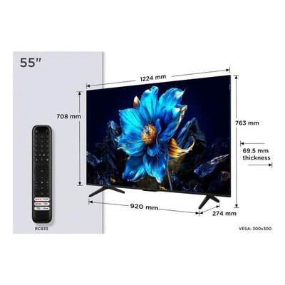 TCL SMART TV QLED 55" 4K [55P7K]