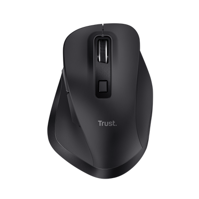TRUST MOUSE WIRELESS RICARICABILE MULTICONNECT BT + WL 2,4GHZ - 2.400DPI - PLASTICA RICICLATA 50 - [25708]
