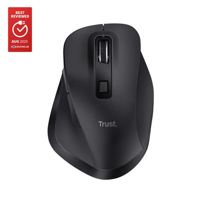TRUST MOUSE WIRELESS RICARICABILE MULTICONNECT BT + WL 2,4GHZ - 2.400DPI - PLASTICA RICICLATA 50 - [25708]