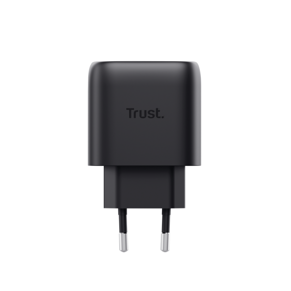 TRUST ALIMENTATORE/CARICABATTERIA 45W USB-C GAN - CAVO RICARICA 2M INCLUSO - PLASTICA RICICLATA 50 [25722]