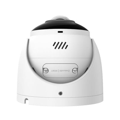 TP-Link - VIGI 8MP IR Panoramic Turret Network Camera SPEC: 8MP, 1.65mm Focal Length, 1/2.7? Progressive Scan CMOS, H.265+/H.265/H.264+/H.264, IR LED, 25fps/30fps (3840x2160), IP67, IK10, PoE/DC 12V, [InSightS485PI]
