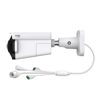 TP-Link - InSight S385PI - VIGI 8MP IR Panoramic Bullet Network Camera - SPEC: 8MP, 1.65mm Focal Length, 1/2.7 Progressive Scan CMOS, .265+/H.265/H.264+/H.264, IR LED, 25fps/30fps (3840x2160), IP67, [InSightS385PI]