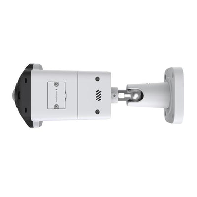 TP-Link - InSight S385PI - VIGI 8MP IR Panoramic Bullet Network Camera - SPEC: 8MP, 1.65mm Focal Length, 1/2.7 Progressive Scan CMOS, .265+/H.265/H.264+/H.264, IR LED, 25fps/30fps (3840x2160), IP67, [InSightS385PI]