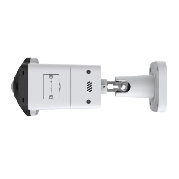 TP-Link - InSight S385PI - VIGI 8MP IR Panoramic Bullet Network Camera - SPEC: 8MP, 1.65mm Focal Length, 1/2.7 Progressive Scan CMOS, .265+/H.265/H.264+/H.264, IR LED, 25fps/30fps (3840x2160), IP67, [InSightS385PI]