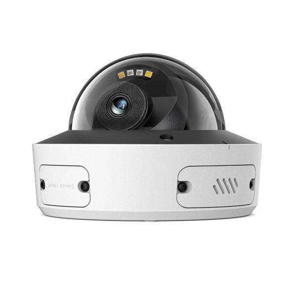 TP-Link - VIGI 4MP Full-Color Dome Network Camera SPEC: 4MP, 4mm Fixed Lens, 1/2.7? Progressive Scan CMOS, H.265+/H.265/H.264+/H.264, IR&White LED, 25fps/30fps (2560  1440), IP67, IK10, PoE/DC 12V,12 [InsightS245(4mm)]