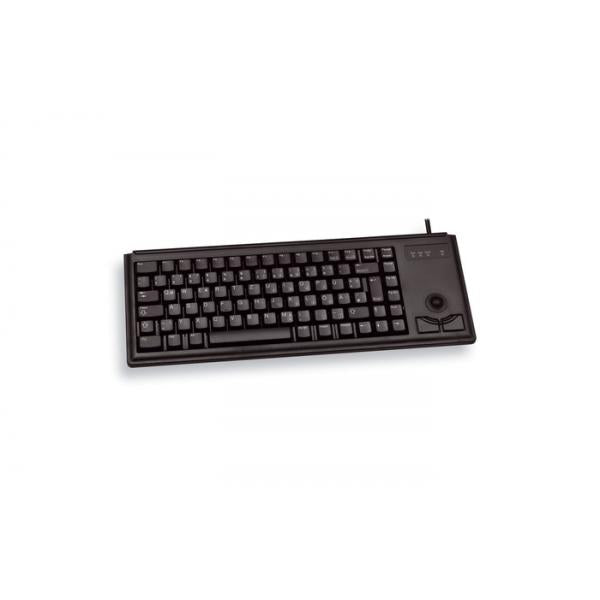 Cherry G84-4400 TRACKBALL - Mechanical Keyboard - Corded - QWERTY - Black [G84-4400LPBEU-2]