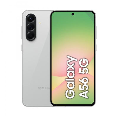 Samsung Galaxy A56 5G, Smartphone con Funzioni intelligenti, Display Super AMOLED 6.7, 8GB RAM, 128GB, Camera 50MP, Batteria 5.000 mAh, IP67, Awesome Lightgray [SM-A566BZAAEUE]