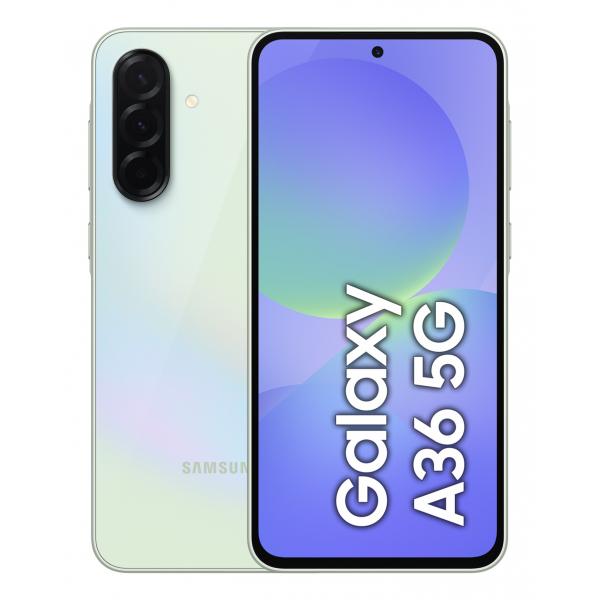Samsung Galaxy A36 5G, Smartphone con Funzioni intelligenti, Display Super AMOLED 6.7, 8GB RAM, 256GB, Camera 50MP, Batteria 5.000 mAh, IP67, Awesome Lime [SM-A366BLGGEUE]