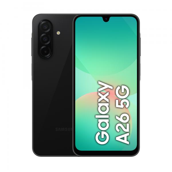 SAMSUNG GALAXY A26 5G 128GB 6GB BLACK [SM-A266BZKBEUE]