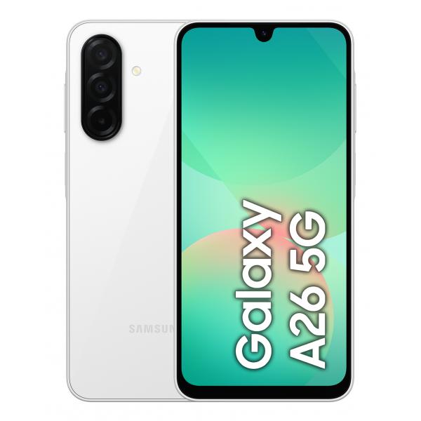 SAMSUNG GALAXY A26 5G 128GB 6GB WHITE [SM-A266BZWBEUE]