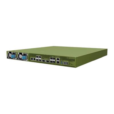 MikroTik, ROSE Data server (RDS), 16-core 2 GHz ARM CPU + 32GB DDR4 RAM  2 100G QSFP28 ports, 4 25G SFP28 ports, 4 10G SFP+ ports, 2 10G Ethernet ports, and SFF-8644 interface, 20 U.2 NVMe sto [RDS2216-2XG-4S+4XS-2XQ]