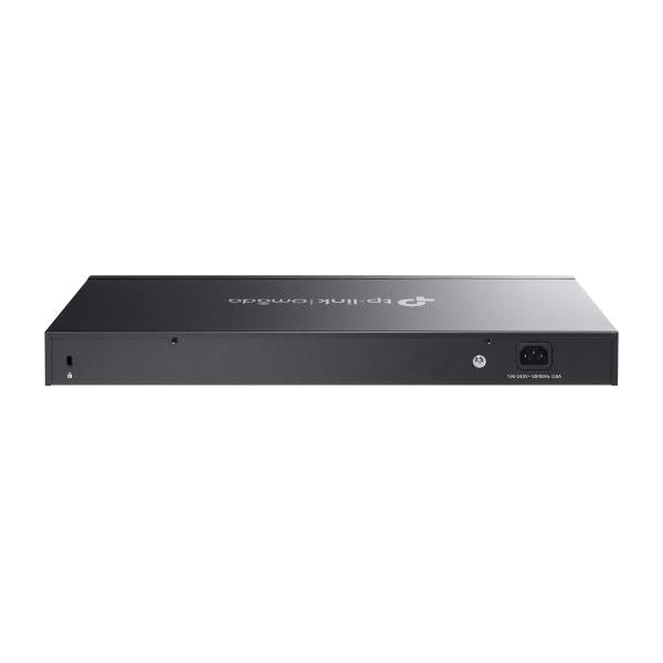 TP-Link - SG5428X - Omada 24-Port Gigabit Stackable Lite L3 Managed Switch with 4 10G Slots, 24 Gigabit RJ45 Ports, 4 10G SFP+ Slots, RJ45/USB Type C Console Port, 1 USB2.0 Port, 1U 19-inch Rack-mo [SG5428X]