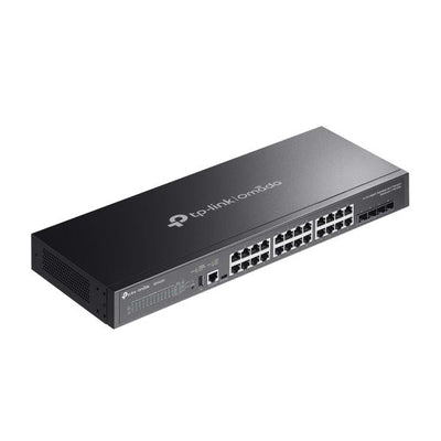 TP-Link Omada SG5428X switch di rete Gestito L3 Gigabit Ethernet (10/100/1000) Nero [SG5428X]