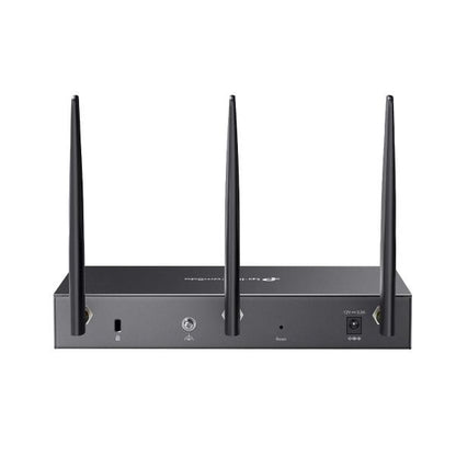 TP-Link - Omada 4G+ Cat6 AX3000 Gigabit VPN Router, 1 Gigabit SFP WAN/LAN Port, 1 Gigabit RJ45 WAN Port, 4 Gigabit WAN/LAN RJ45 Ports, 1 Nano SIM slot (4G+ Cat6) [DR3650v]